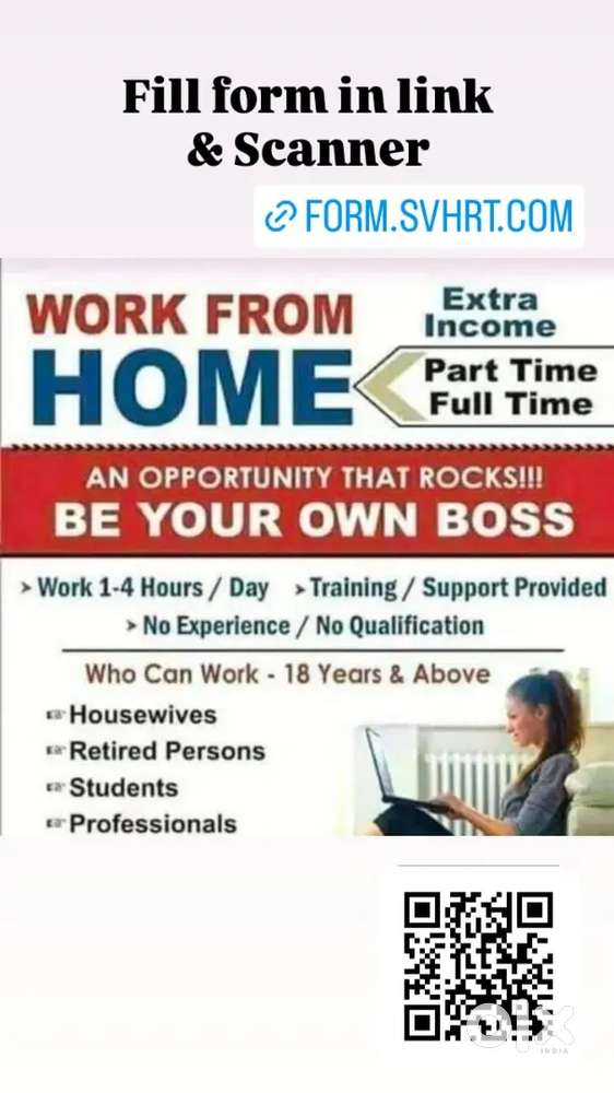 WORK FROM HOME OPORTUNITY