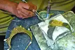 Gold jewellery making job