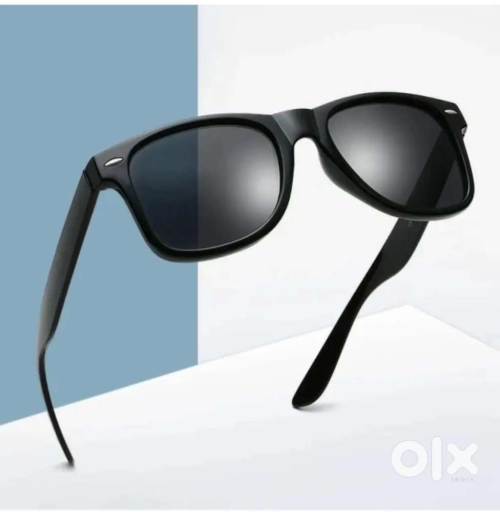 Retro square, Aviator, wayfarer, sport sunglasses  (Black)