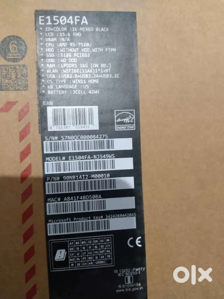 Laptop for sale 8 month old