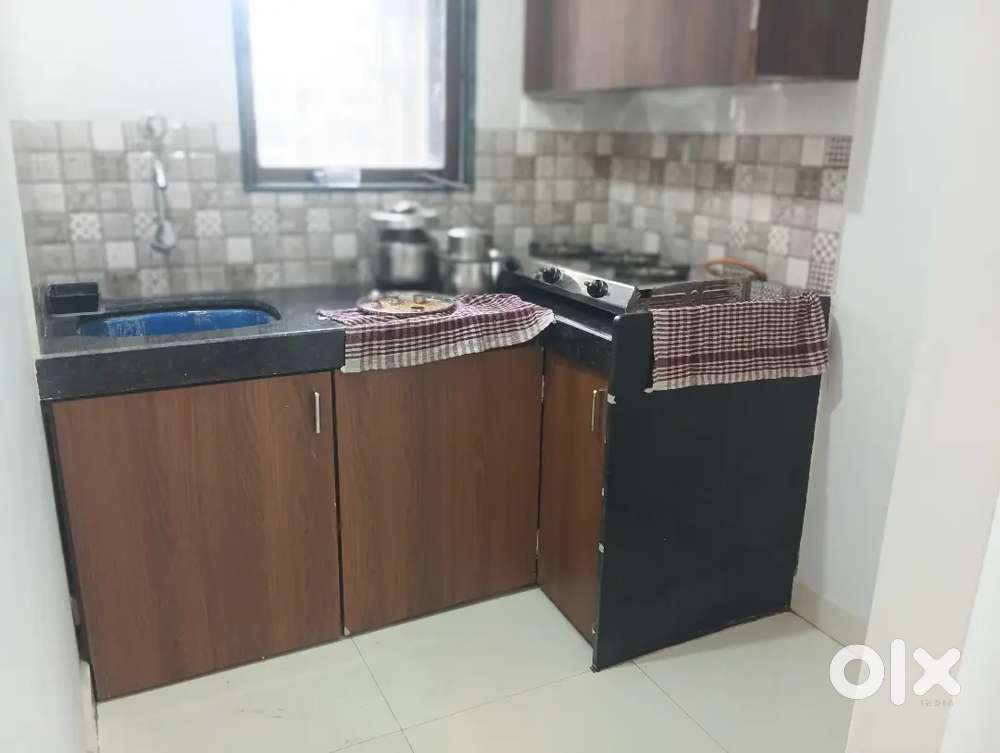 Available 1bhk with modular kitchen