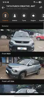 Tata Punch Creative Automatic – 2023  48,500 km