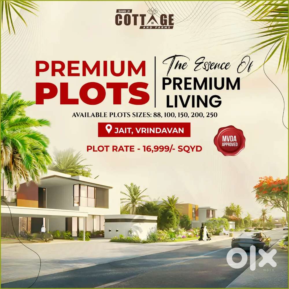 Vrindavan Shree ji farms me banaye apne sapno ka ghar..