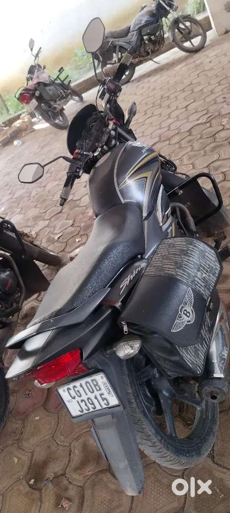 35000km single hand used bike front diks break