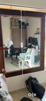 Wooden Frame Mirror