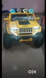 Kids self drive & remote contrl chargable & musical car with lightning