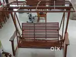 Wooden swing