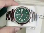 Rolex Op 41 green, Rolex Oyster perpetual 41 green for sale in mumbai