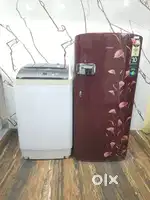 Samsung flower model refrigerator & Onida automatic washing machine*/*