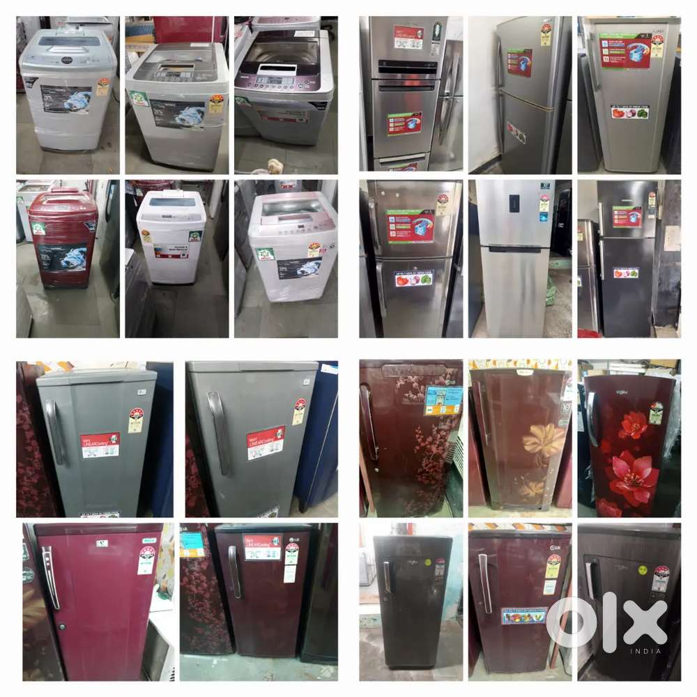3 year warranty on single door fridge and washing machine good condi..