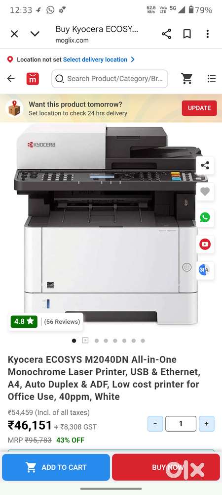 KYOCERA Printing machine