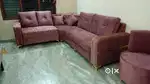 Latest excellent design corner sofa set 3 years warranty M1002