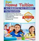 Tuition from kg to class 8