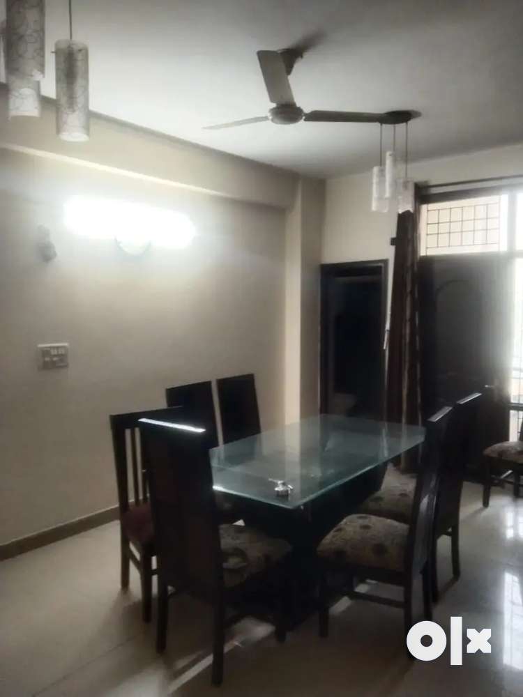 3bhk fully furnished flat in zirakpur