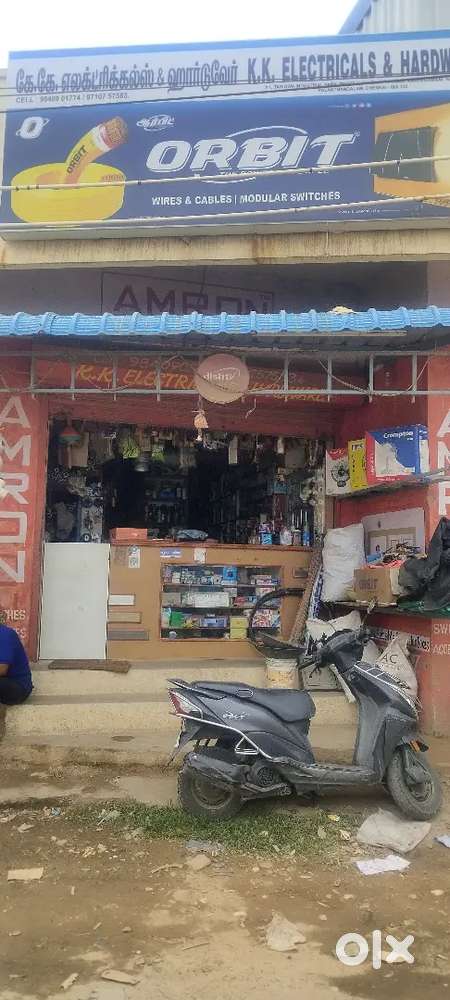 Electricals and hardware shop for sale in thirumudivakkam