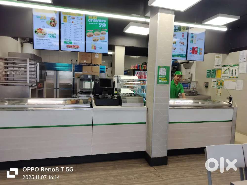 Subway restaurent