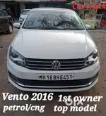 Volkswagen Vento 2016 CNG & Petrol 
Top model 1st Owner