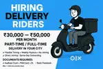 Delivery Rider Jobs – Urgent Requirement