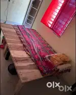 Wooden bed
