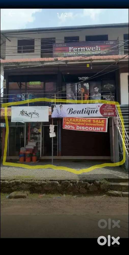 Bright Buildings-2 shops ground floor (opposite assumption college