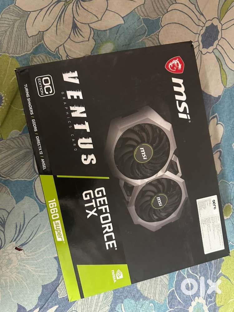 GPU : MSI 1660super (192-bit) OC Edition 6GB-DDR6