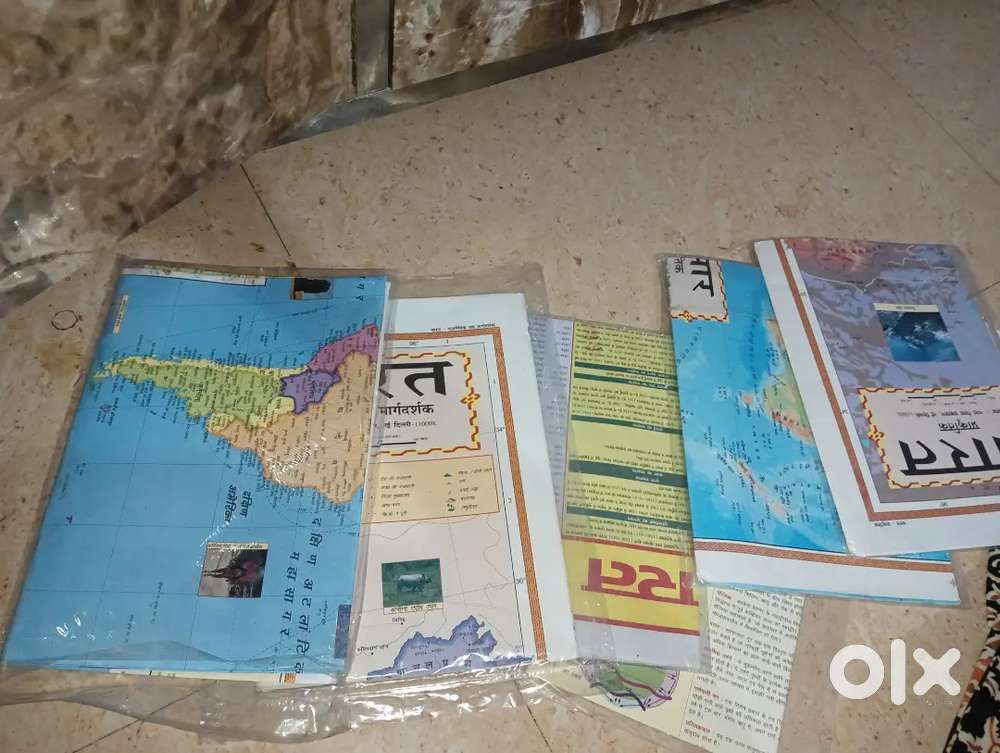 Title :- Notes Of Ncert Class 6 to 12th With 7 map & one gk book