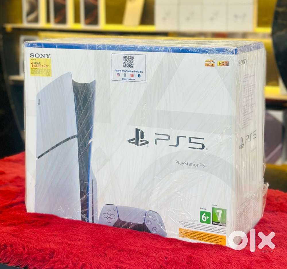PS5 slim 1tb disk SEALLED BOX AVAILABLE WITH BILL