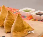 Samosa,bread pakoda ,home food