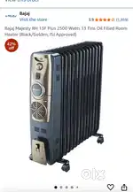 Bajaj oil heater 2900 watts