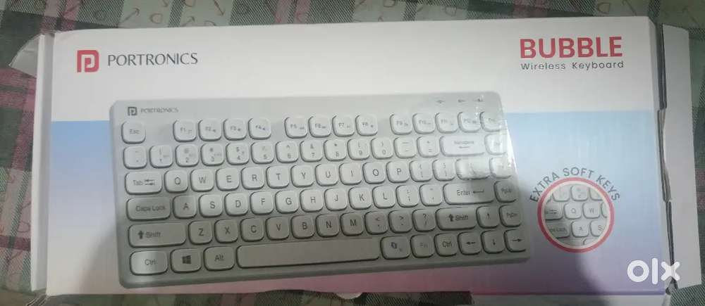 Portronics Bubble multi device keyboard
