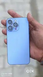 No scratch. Blue colour