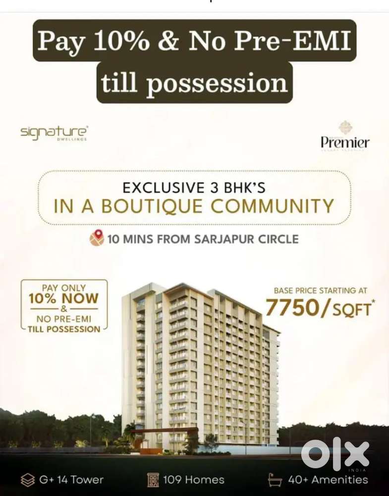 Just Pay 10% Book Your Dream Flat