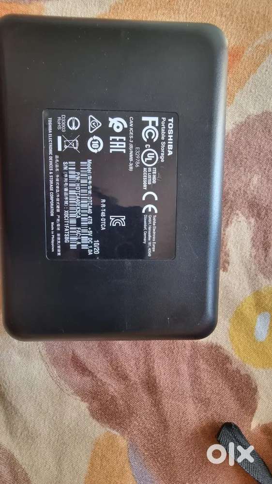 Toshiba Canvio Portable HDD 4 TB