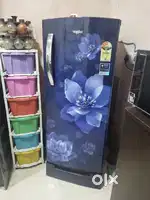 2 years old Good working condition Whirlpool refrigerator 210 litre