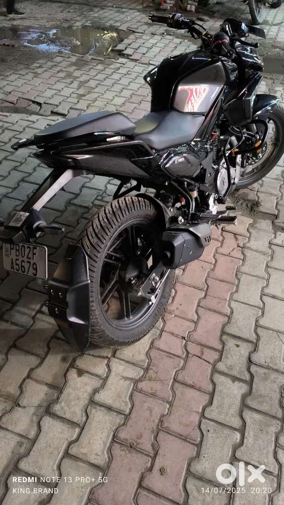 New bike sirf 650 km chaliya