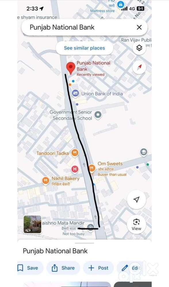 53 gaj plot garhi harshru