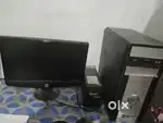 Desktop with ups and cpu