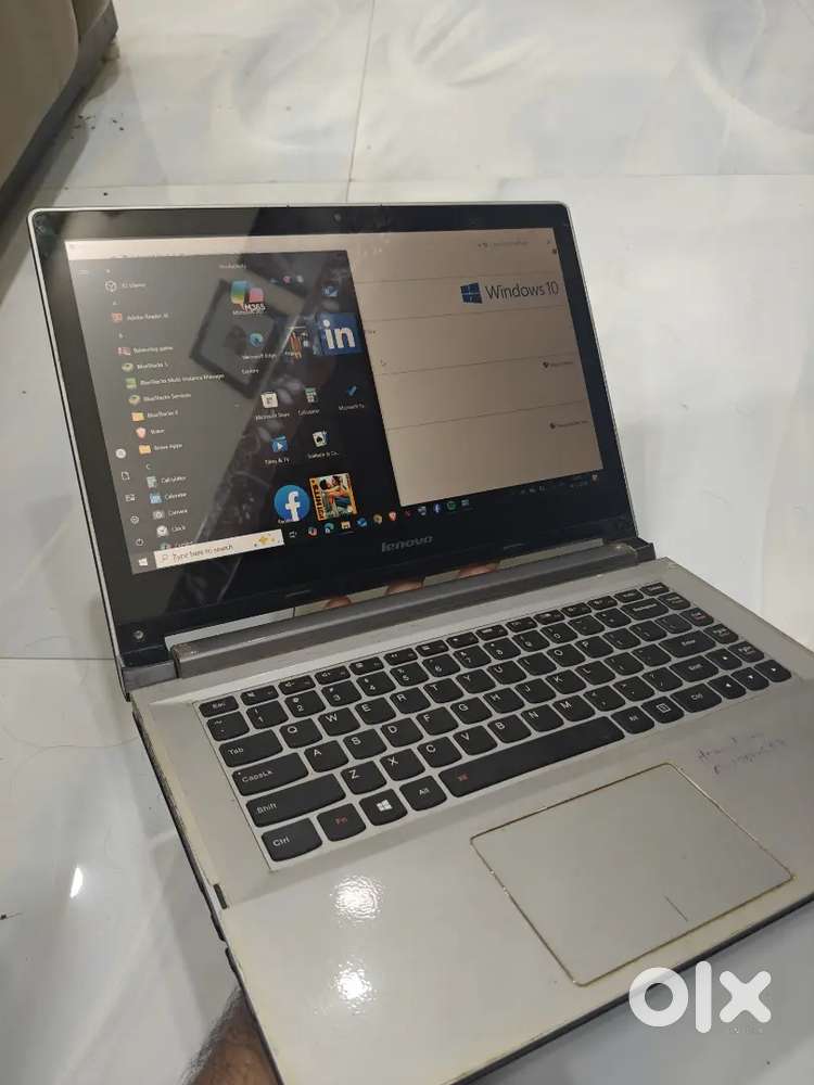 Lenovo touch yoga laptop cum tablet