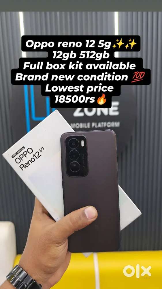 Price drop: oppo reno 12 12gb 512gb brand new condition lowest price