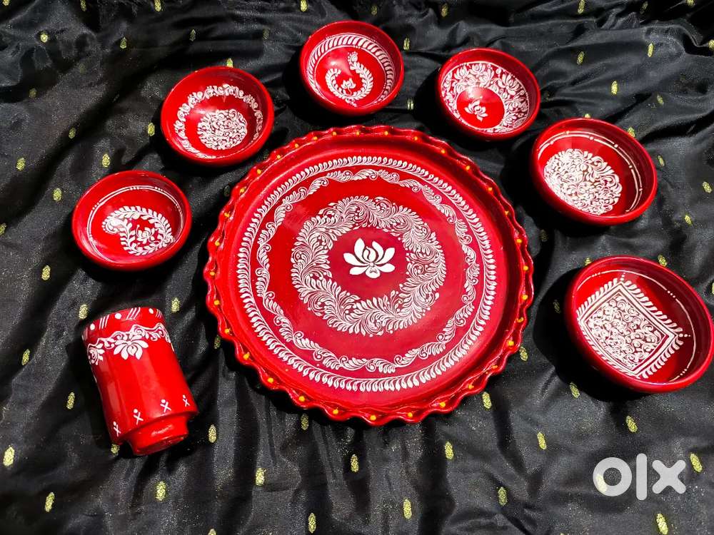 Customised thali set available