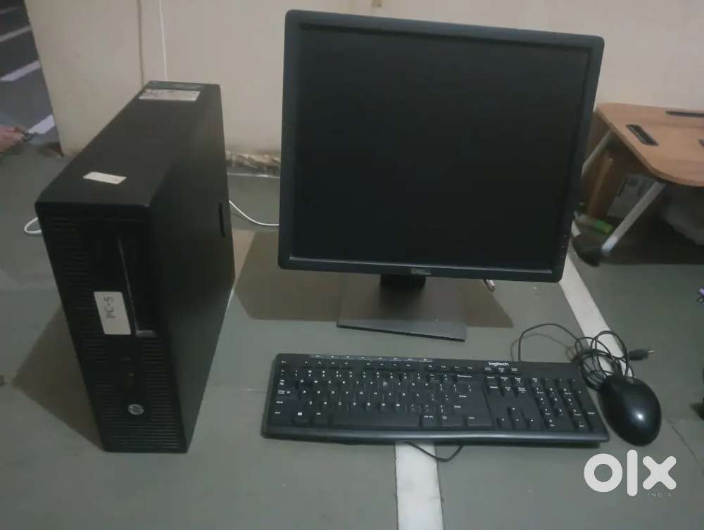 Pc with computer with mouse with keyboard