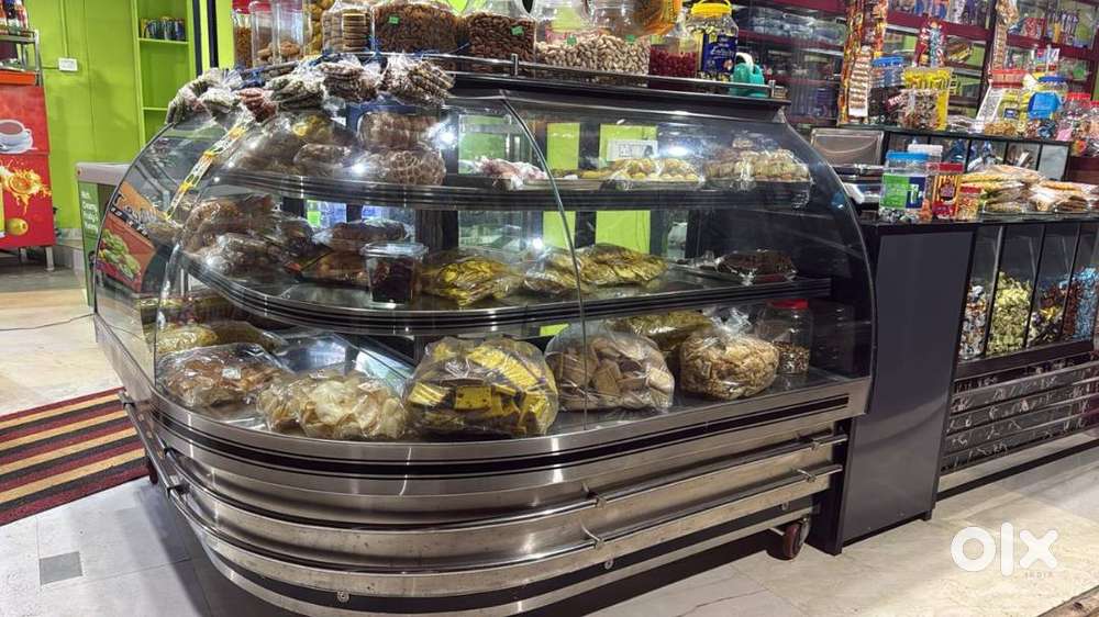 Display bakery counter ( L--shape display counter)