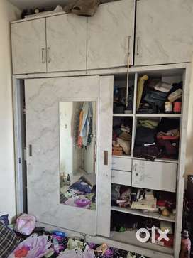 Wadrobe 4 door sliding window plus sofa