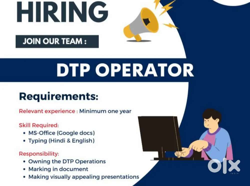 DTP operator