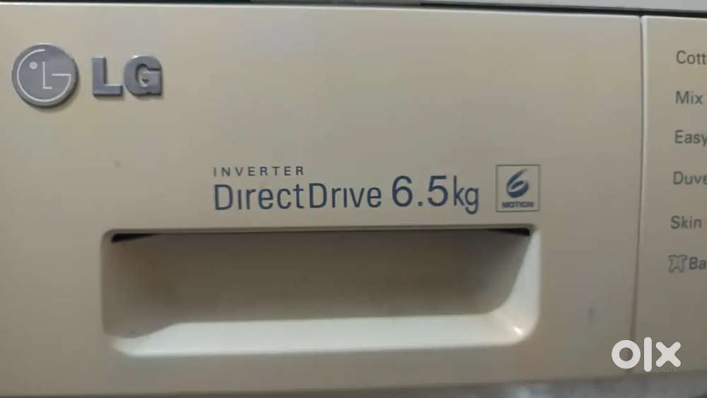 LG 6.5kg front loaded washing machine