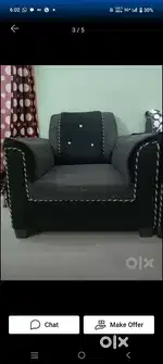 Sofa set argent me sell Krna h