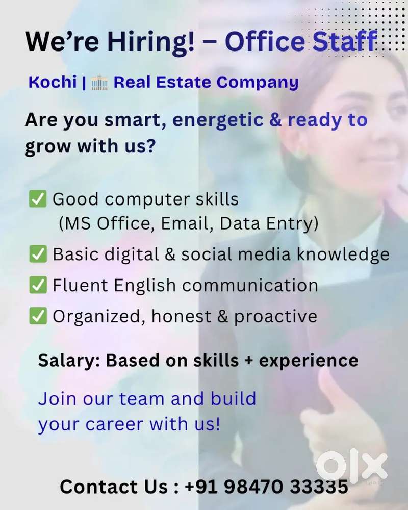 Office Staff (Real estate company)