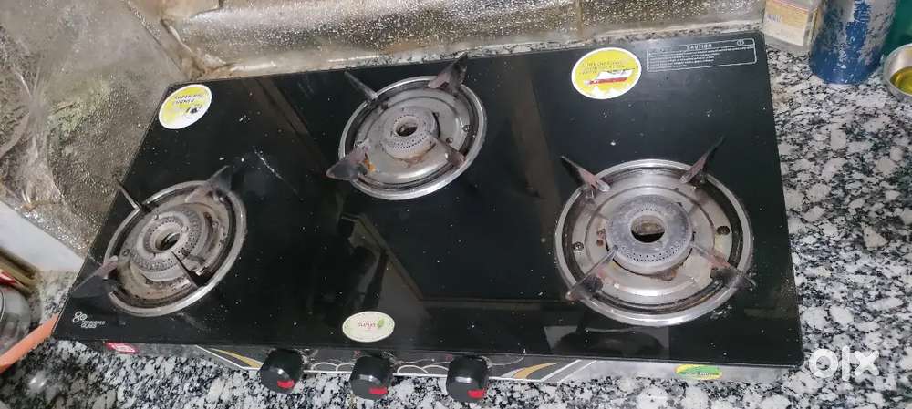 Gas Stove Burner with 3 Set. Surya