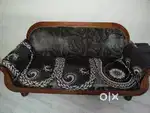 Wooden sofa