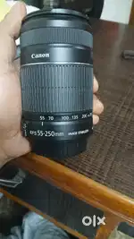 Canon 55-250mm non used